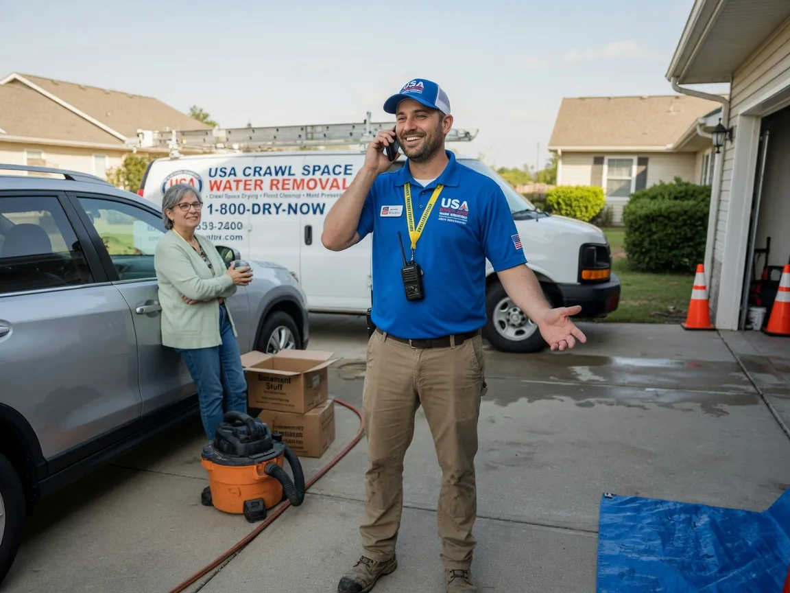 Crawl Space Water Removal Colt, AR FAQs